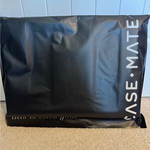 Case-Mate Silver Chrome Zip Tote Bag